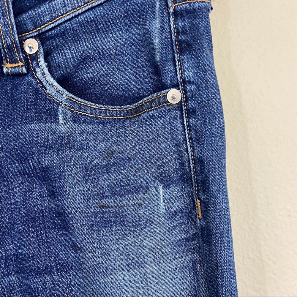 Rag & Bone Warren Distressed Skinny Jeans Sz 26 - Picture 6 of 11